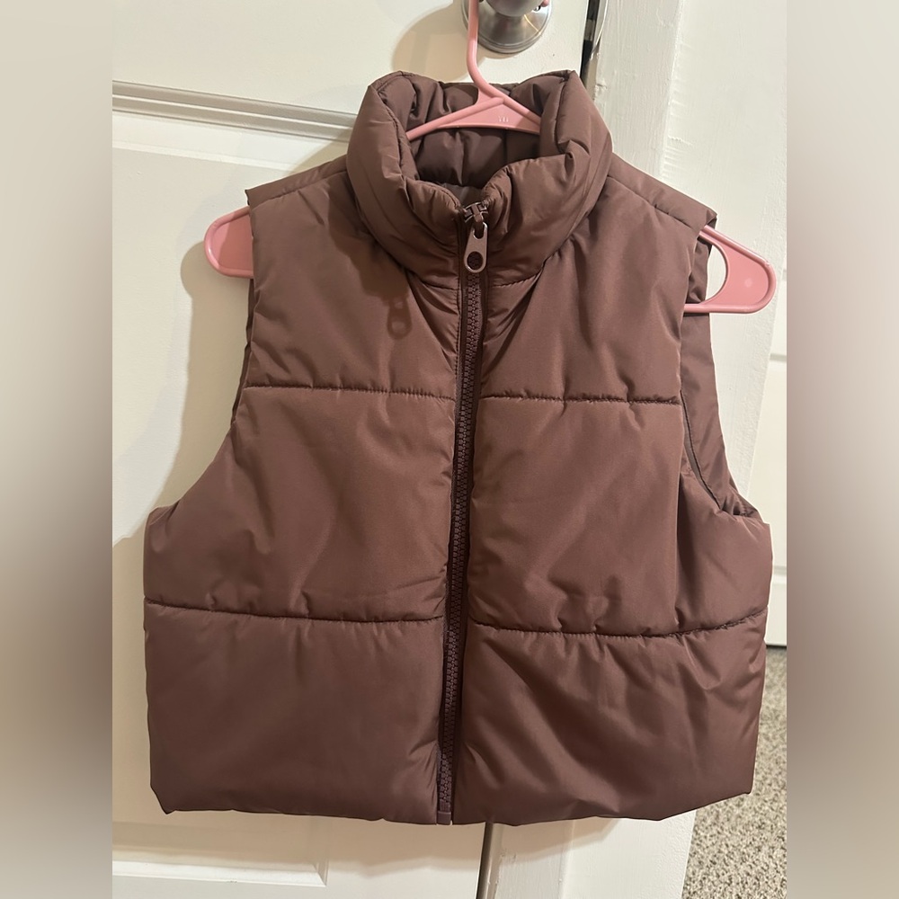 Gianni Bini Brown Puffer Vest
